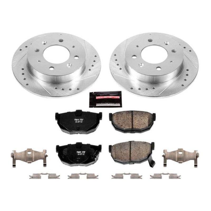 Power Stop 04-09 Kia Spectra Rear Z23 Evolution Sport Brake Kit PowerStop