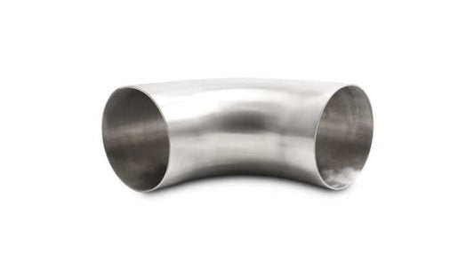 Vibrant Performance 90 Degree Brushed Mandrel Bend, 4.00in O.D, Length from Tangent: 5.91in, Stainless Exhaust & Custom Fabrication - Part 13356