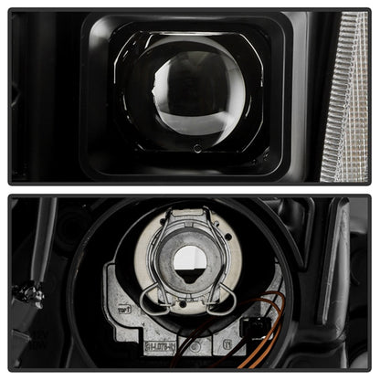 Spyder Signature 14-21 Toyota Tundra SR/SR5 Projector Headlights - Black (PRO-YD-TTU14V2SI-SBSEQ-BK) SPYDER