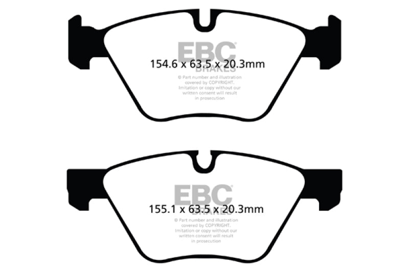 EBC GreenStuff Front Brake Pads - DP21493 EBC