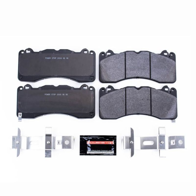 Power Stop 15-19 Ford Mustang Front Track Day Brake Pads PowerStop