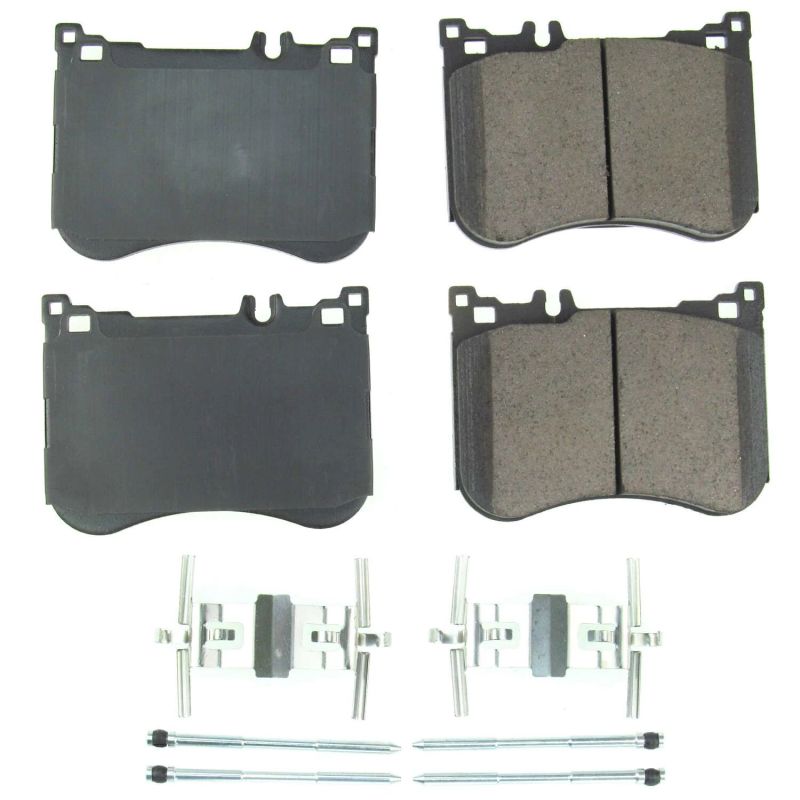 Power Stop 2017 Mercedes-Benz Maybach S550 Front Z17 Evolution Ceramic Brake Pads w/Hardware PowerStop