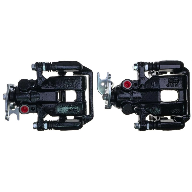 Power Stop 09-14 Acura TSX Rear Black Caliper - Pair w/Bracket PowerStop