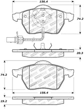 Load image into Gallery viewer, StopTech Premium Ceramic Brake Pads - 308.08400