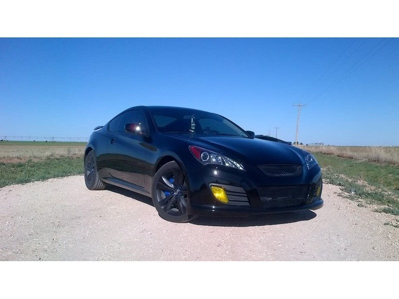 Spyder Hyundai Genesis 10-12 Projector Halogen Model- LED Halo DRL Blk PRO-YD-HYGEN09-DRL-BK SPYDER
