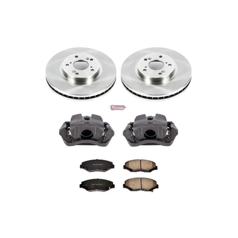 Power Stop 03-08 Honda Pilot Front Autospecialty Brake Kit w/Calipers PowerStop