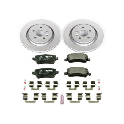 Power Stop 11-18 Volvo S60 Rear Euro-Stop Brake Kit PowerStop