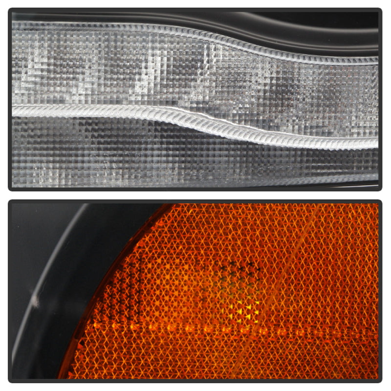 Spyder Dodge Ram 19-20 Halogen Model Projector Headlights Chrome PRO-YD-DR19HALSI-SEQ-BK SPYDER