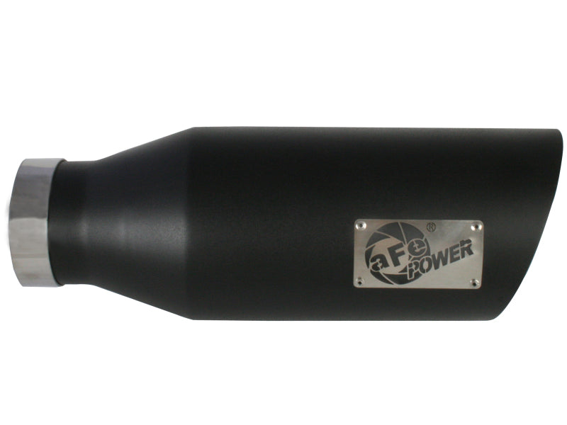 afe MACH Force-Xp 4" 409 Stainless Steel Exhaust Tip - 49T40701-B18