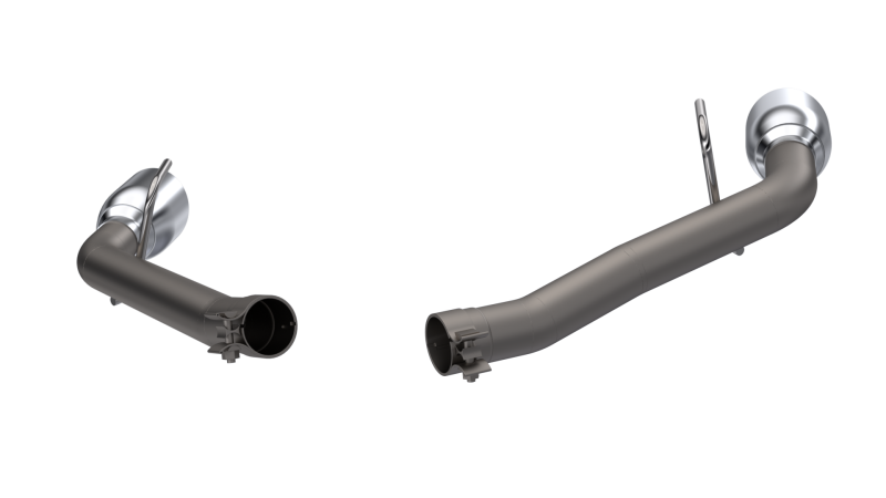 QTP 10-13 Chevrolet Camaro SS 6.2L 304SS Eliminator Muffler Delete Axle Back Exhaust w/4.5in Tips QTP