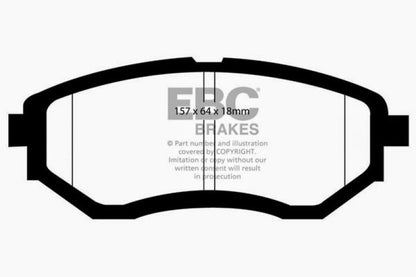 EBC Extra Duty Front Brake Pads - ED91583 EBC