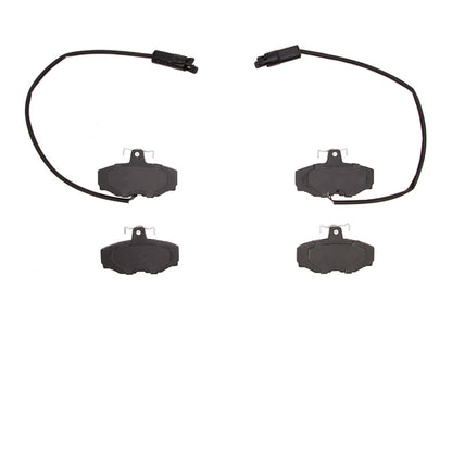 R1 Rear Semi-Metallic Brake Pads 1987-1989 Jaguar XJ12/Vanden Plas & More - 2311-0408-10