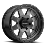 Raceline 935G Defender 16x6in / 8x165.1 BP / 0mm Offset / 4.90mm Bore - Gunmetal Wheel