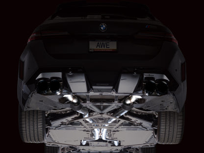 AWE BMW G90/G99 M5 Touring Edition Catback Exhaust - Diamond Black Tips