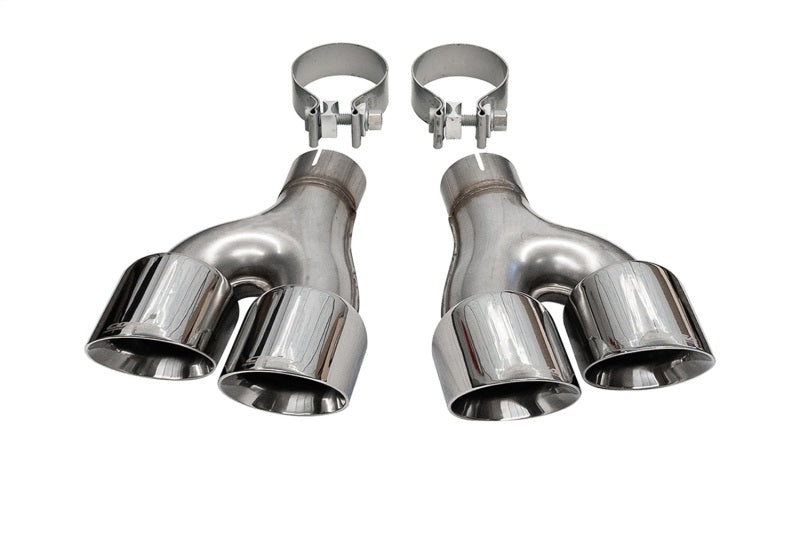 Corsa Replacement / 4.0 in Twin Tip Kit | 2014-2021 Jeep Grand Cherokee Summit Edition CORSA Systems CORSA Performance