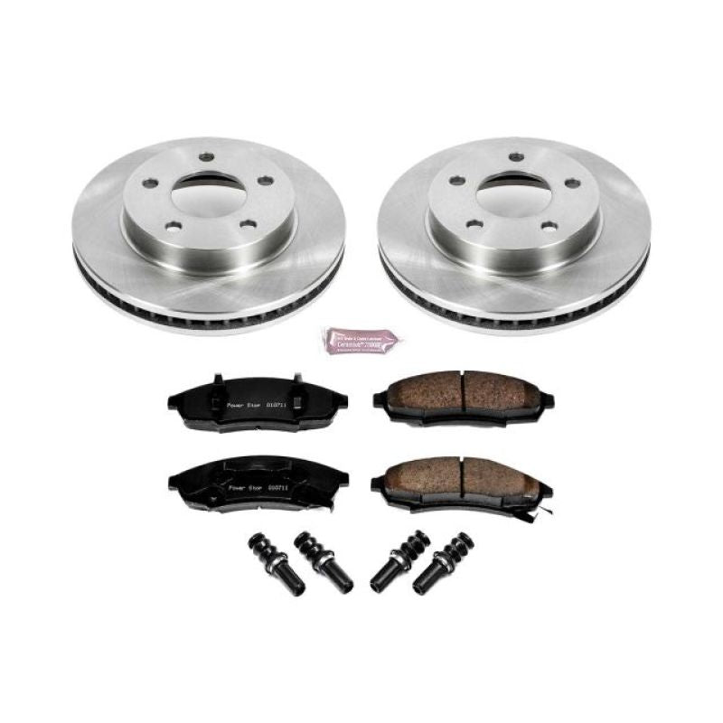 Power Stop 87-94 Oldsmobile Cutlass Cruiser Front Autospecialty Brake Kit PowerStop