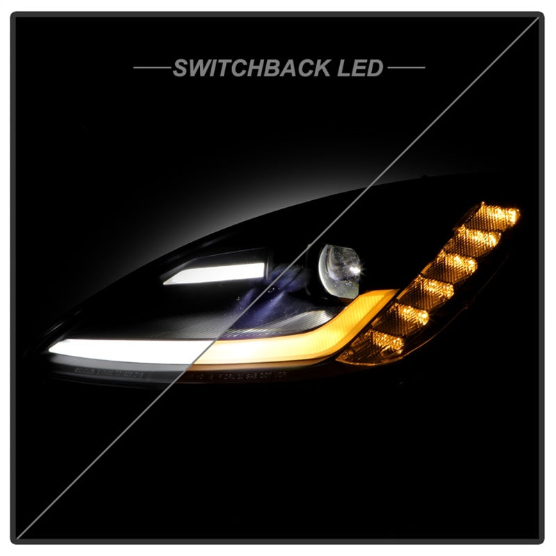 Spyder Apex Series 05-13 Chevrolet C6 Corvette Hi Powered LED Module Headlights SPYDER