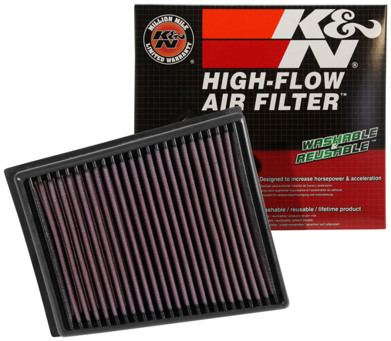 K&N 2016 Renault Megane IV L4-1.5L DSL Replacement Drop In Air Filter