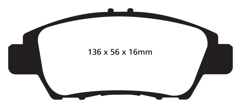 EBC Ultimax2 Front Brake Pads - UD1394