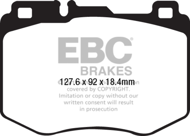 EBC Ultimax2 Front Brake Pads - UD1796 EBC