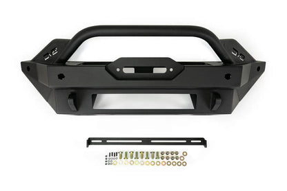 DV8 Offroad 2021+ Ford Bronco Modular Front Bumper Winch Capable w/ Auxiliary Light Mounts DV8 Offroad