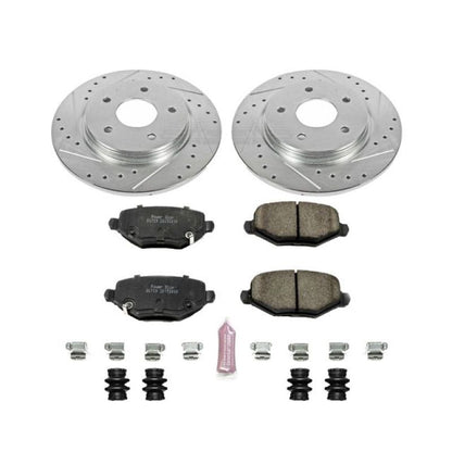 Power Stop 12-16 Chrysler Town & Country Rear Z23 Evolution Sport Brake Kit PowerStop
