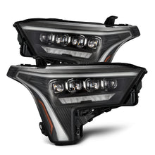 Load image into Gallery viewer, AlphaRex 880862 22-23 Toyota Tundra NOVA-Series Headlights Black w/White DRL - Req 810029 OR 810030