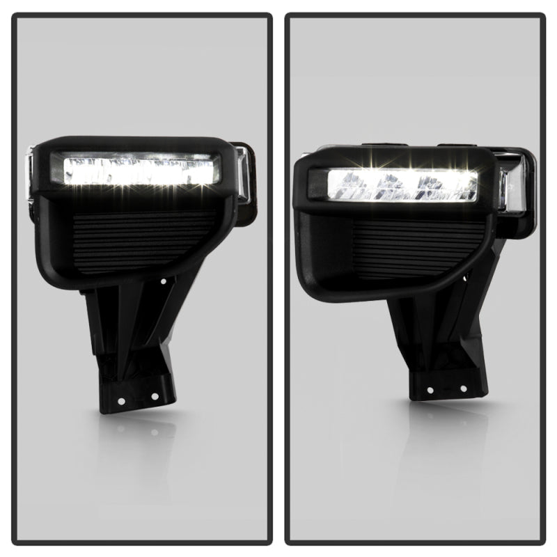 Spyder 20-22 Ford F250/F350 Super Duty OEM Full LED Fog Lights W/ Switch - Clear SPYDER