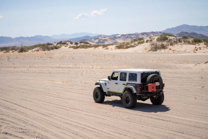 DV8 18-25 Jeep Wrangler JL Body Mounted Tire Carrier