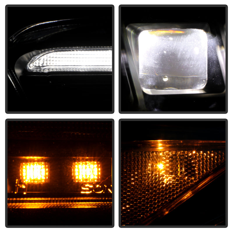 Spyder 16-20 Toyota Tacoma LED Model Only High-Power LED Headlights - Black PRO-YD-TT16LEDAP-BK SPYDER