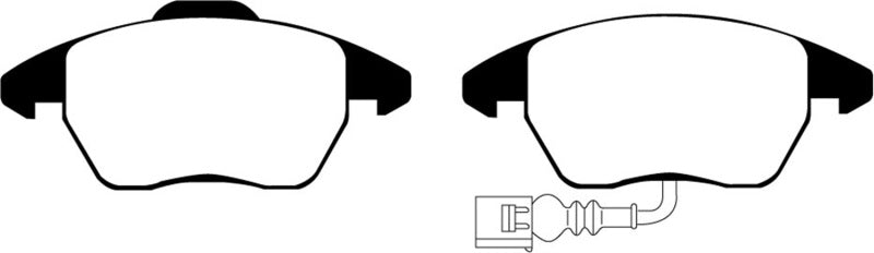 EBC YellowStuff Front Brake Pads - DP41945R EBC