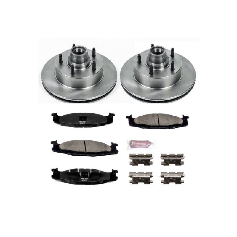 Power Stop 94-01 Ford E-150 Front Autospecialty Brake Kit PowerStop