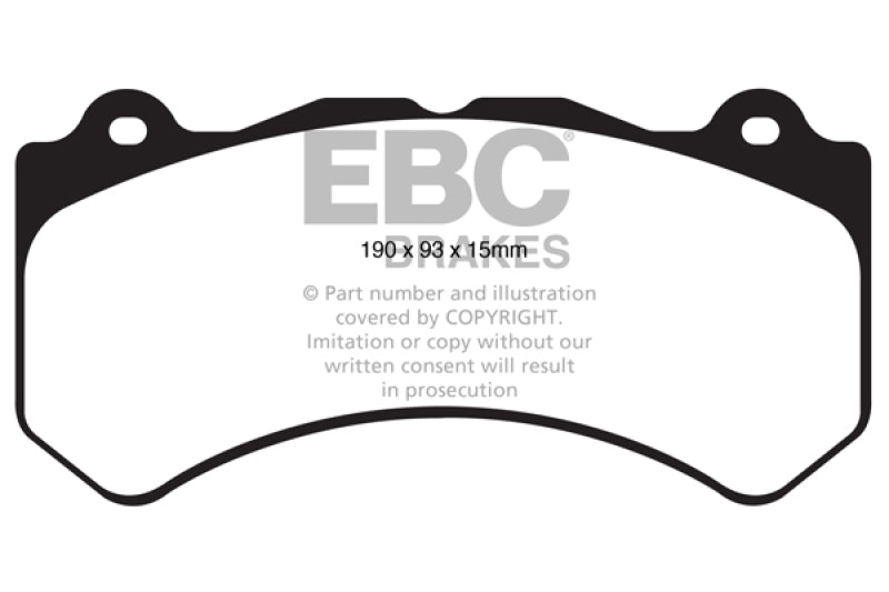 EBC Ultimax2 Front Brake Pads - UD1405