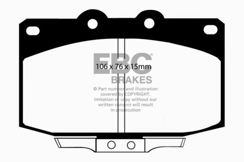 EBC Ultimax2 Front Brake Pads - UD331