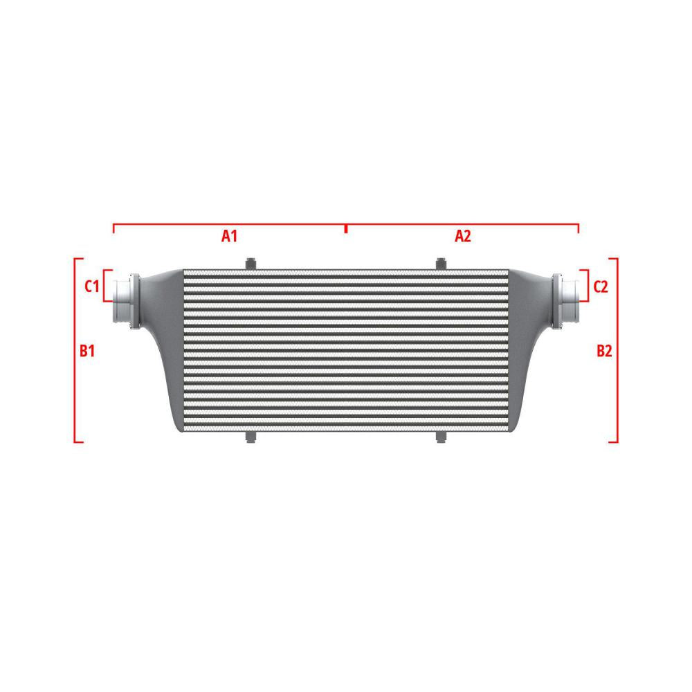 Wagner Tuning 27.56inx11.81inx3.54in 2.50in/3.15in Left Side Top/Right Side Top Universal I/C