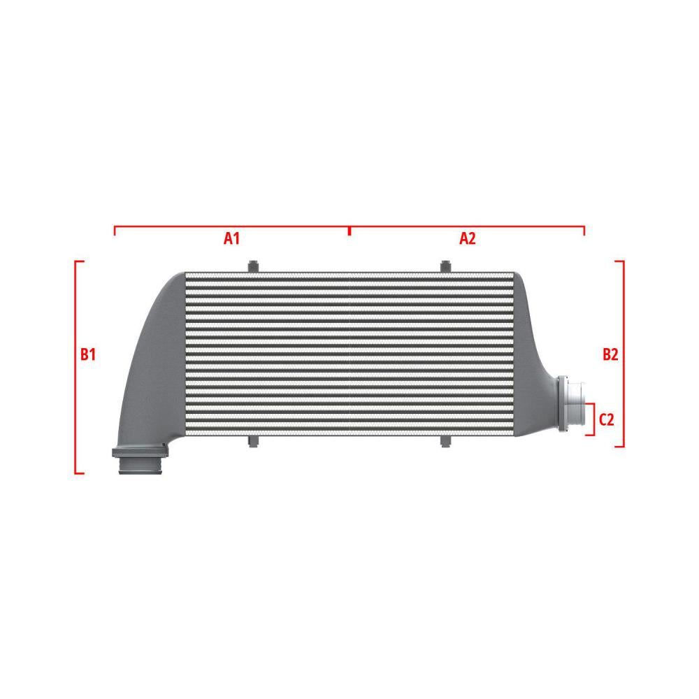 Wagner Tuning 27.56in x 11.81in x 3.54in 2.50in/3.15in Left Lower/Right Side Lower Universal I/C