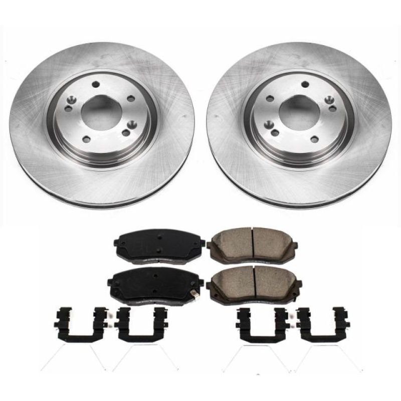 Power Stop 17-19 Hyundai Sonata Front Autospecialty Brake Kit PowerStop