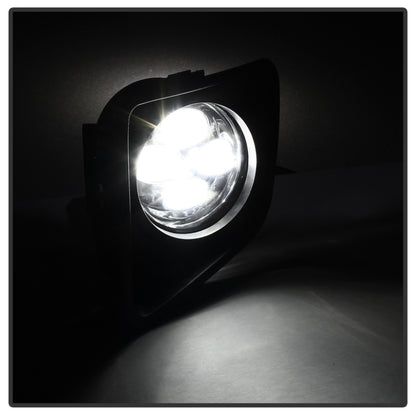 Spyder Toyota Tundra 2014-2016 Daytime DRL LED Running Fog Lights w/Switch Clear FL-DRL-TTU14-C SPYDER