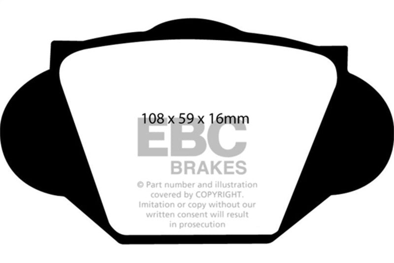 EBC Stage 1 Ultimax2 Brake Pads and RK Rotors - S1KF2117