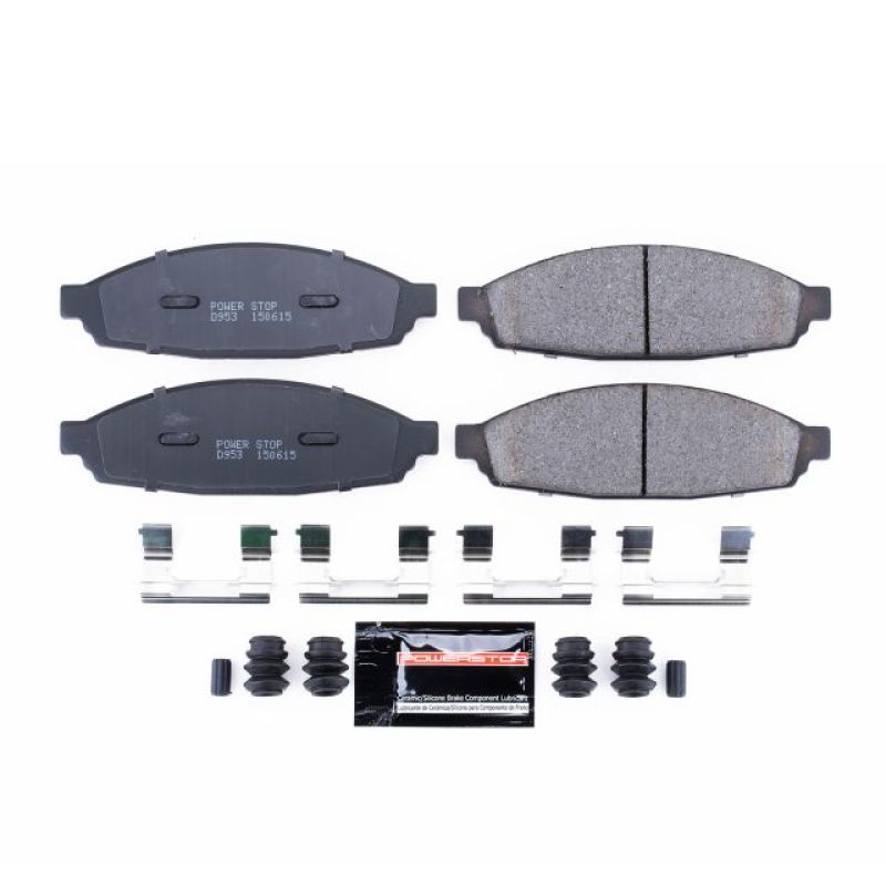 Power Stop 03-05 Lincoln Aviator Front Z23 Evolution Sport Brake Pads w/Hardware PowerStop