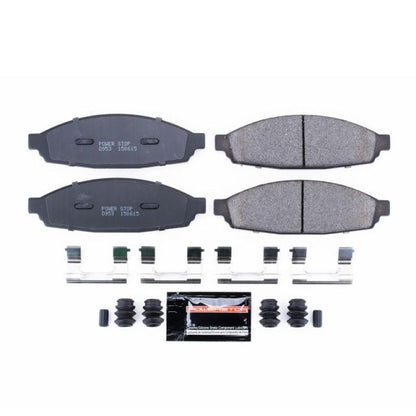 Power Stop 03-05 Lincoln Aviator Front Z23 Evolution Sport Brake Pads w/Hardware PowerStop