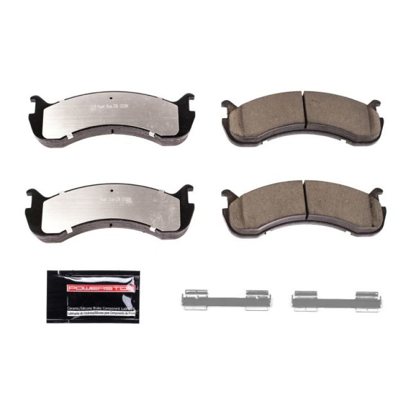 Power Stop 11-16 Ford F59 Front or Rear Z36 Truck & Tow Brake Pads w/Hardware PowerStop