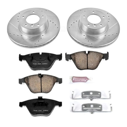Power Stop 11-12 BMW 328i xDrive Front Z23 Evolution Sport Brake Kit PowerStop