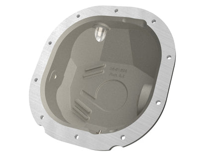 aFe Street Series Rear Differential Cover Raw w/ Machined Fins - 46-71410A