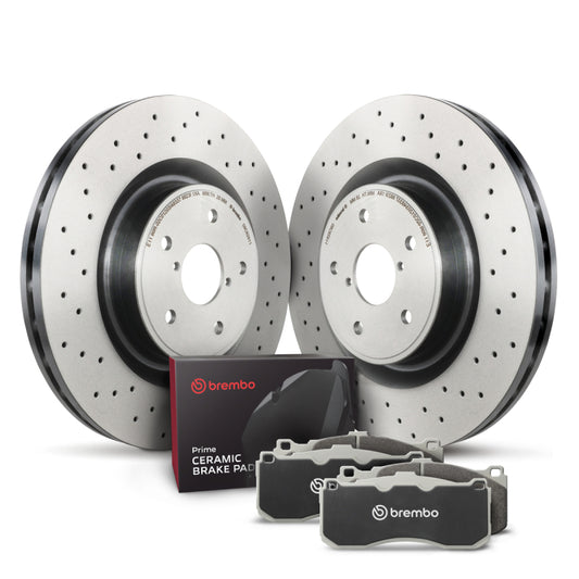 Brembo OE 08-12 Ford F-250 Super Duty/F-350 Super Duty Rear Disc Brake Kit Brembo OE
