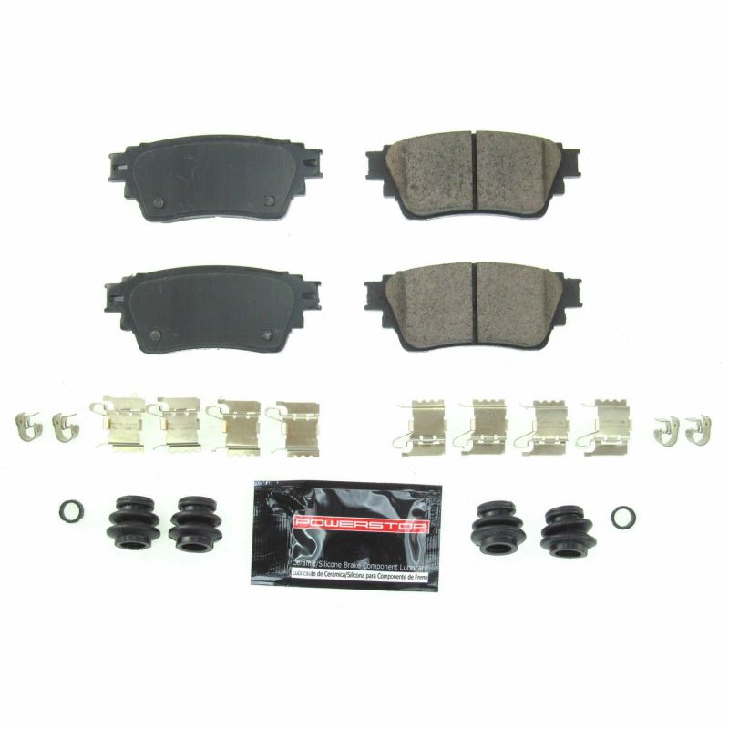 Power Stop 2019 Mitsubishi Eclipse Cross Rear Z23 Evolution Sport Brake Pads w/Hardware PowerStop