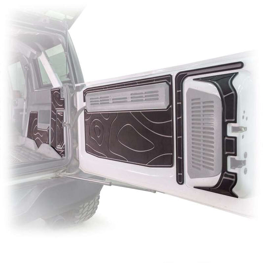 Turn Offroad 2021+ Ford Bronco Cargo Area Foam Protector Kit Black