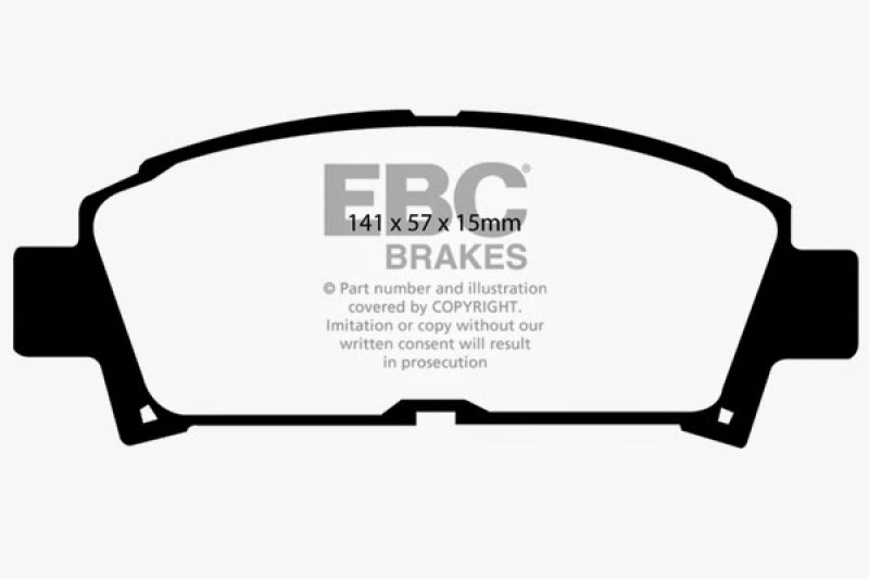 EBC GreenStuff Front Brake Pads - DP2995