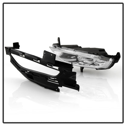 Spyder Chrysler 200 2015-2016 OEM Style Full LED Fog Lights W/Universal Switch- Clear SPYDER