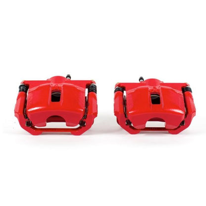 Power Stop 09-14 Nissan Maxima Front Red Calipers w/Brackets - Pair PowerStop